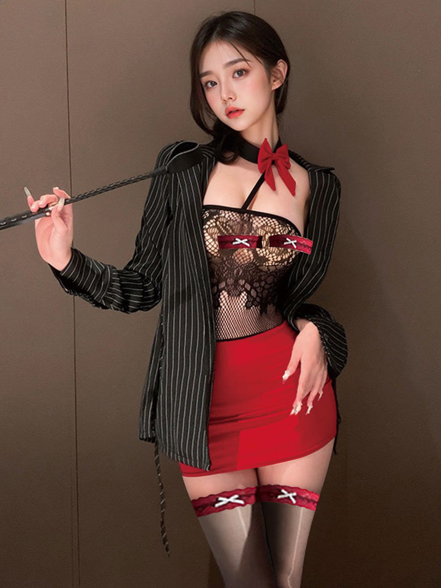 Sexy Secretary Cosplay Lingerie