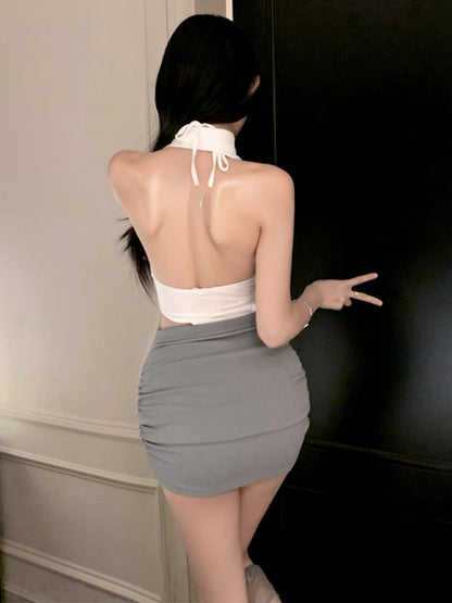 Secretary Cutout Bodycon Dress