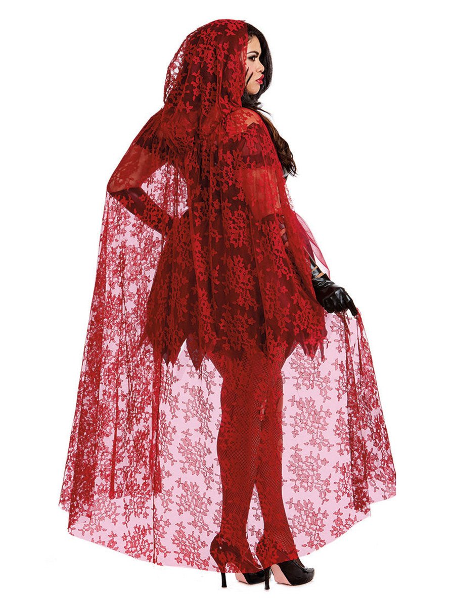 Dark Red Vampire Cosplay Outfit