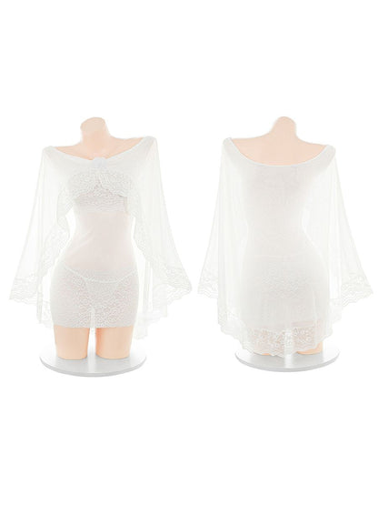Sheer Bridal Cosplay Lingerie Dress