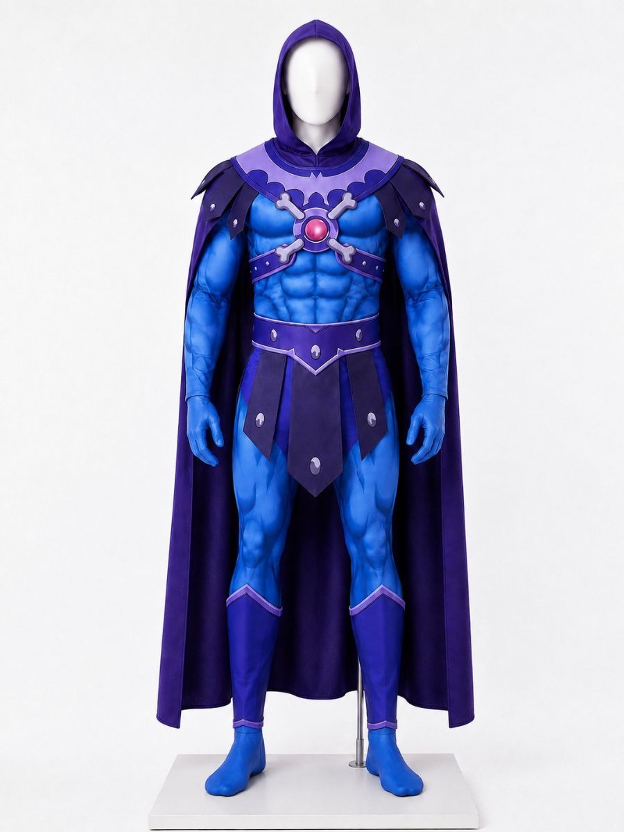 Skull Villain Cosplay Costume