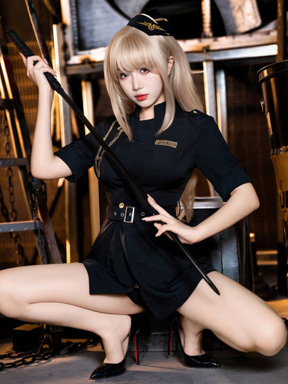 Sleek Military Officer Costume