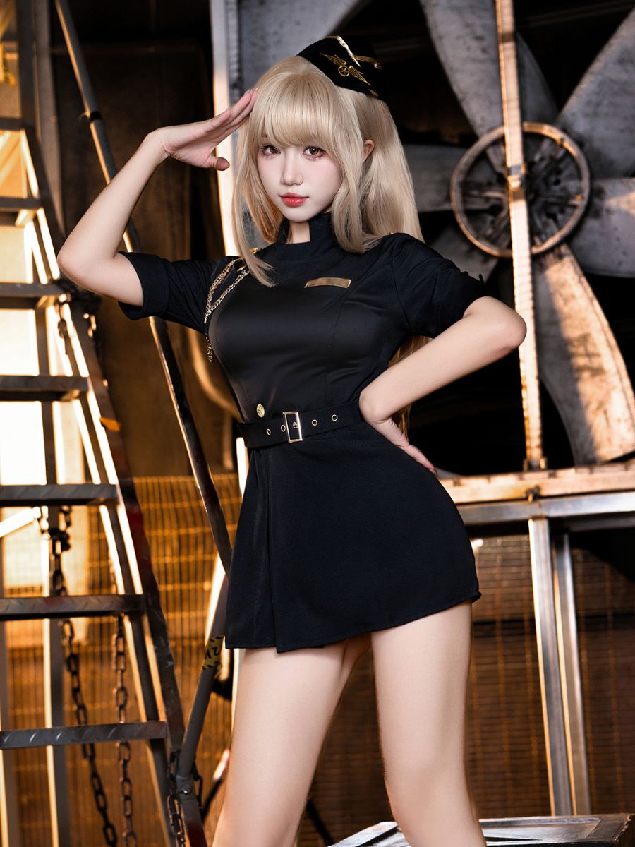 Police Officer Costume for Women Military Officer Cosplay Outfit