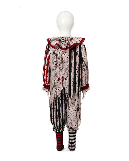 Striped Carnival Clown Suit