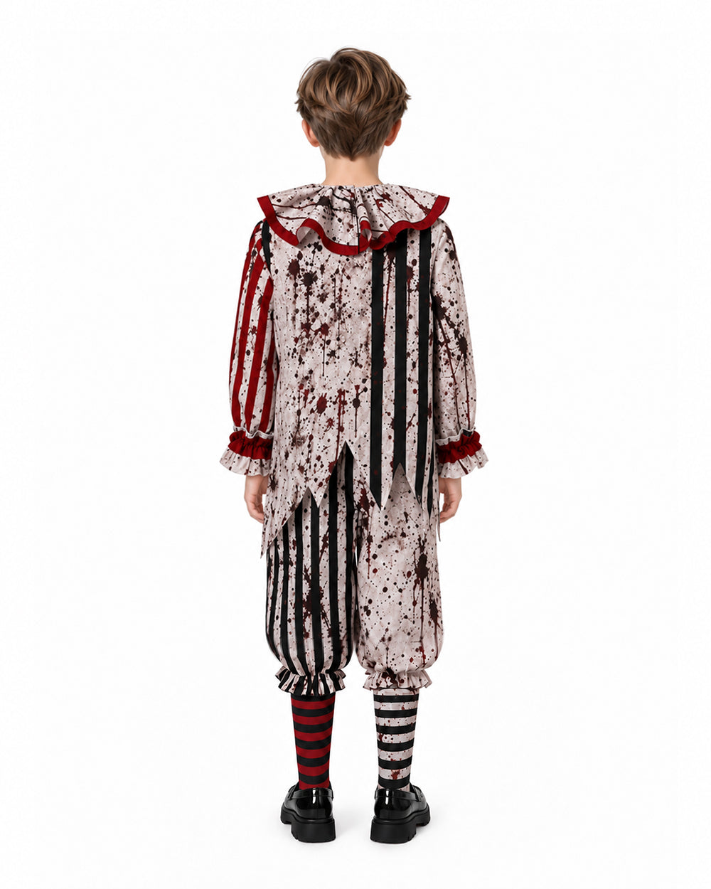 Striped Carnival Clown Suit