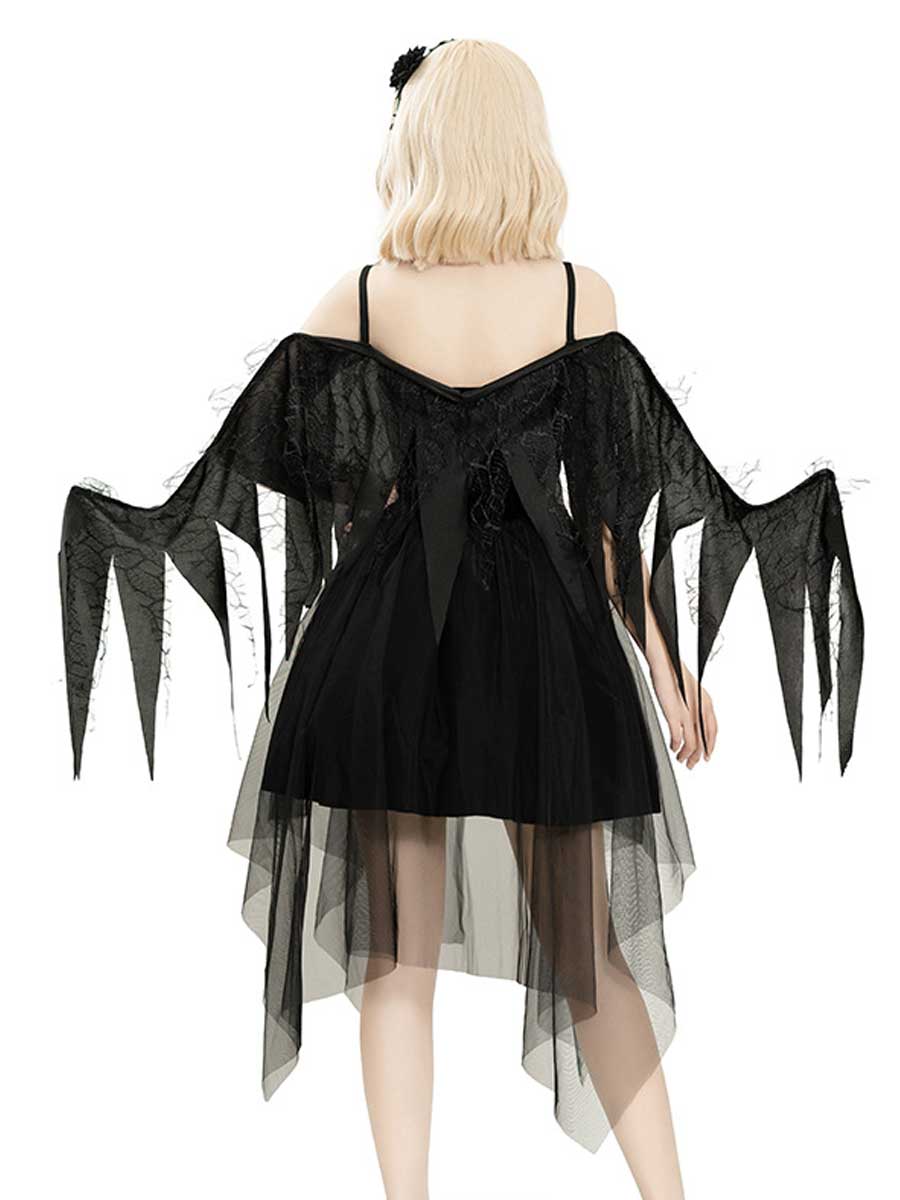 Dark Angel Outfit with Wing