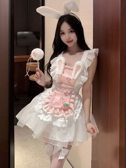 Sweet Bunny Maid Cosplay Costume