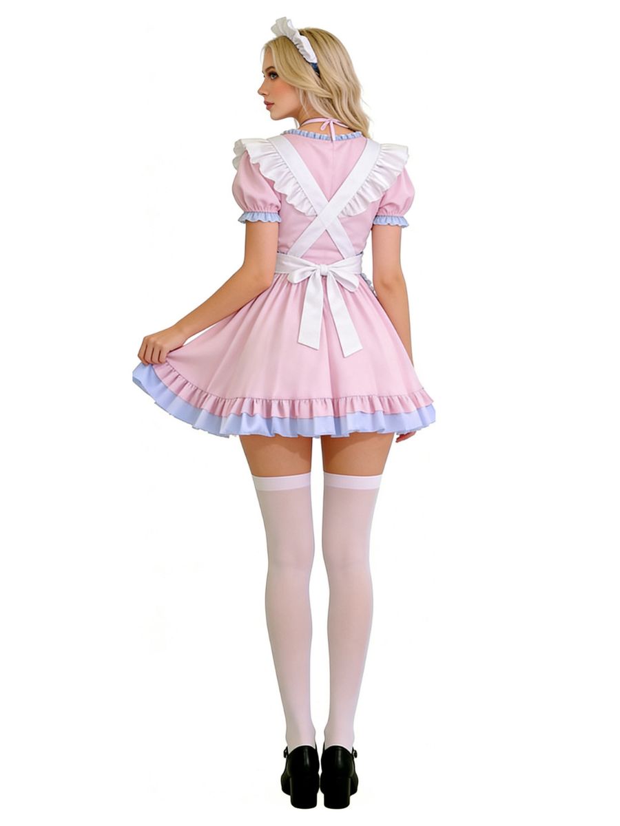 Sweet Lolita Maid Ruffled Costume