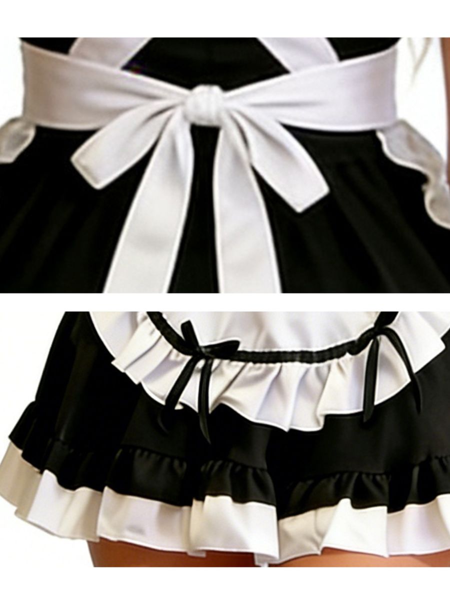 Sweet Lolita Maid Ruffled Costume