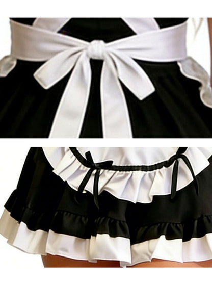 Sweet Lolita Maid Ruffled Costume