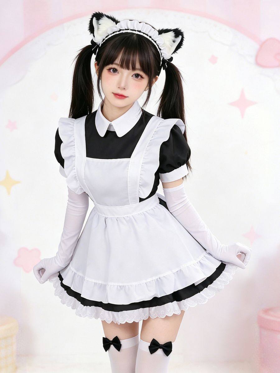 Sweet Lolita Style Maid Outfit