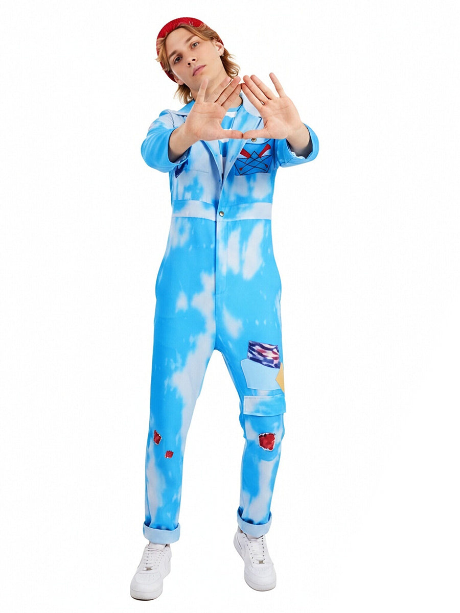 Twin Brothers Tie Dye Full Set Costume