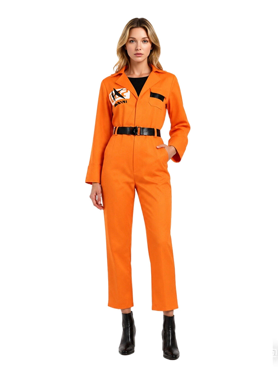 Neverness To Everness Costume Anime Unisex Orange Prison Jumpsuit 