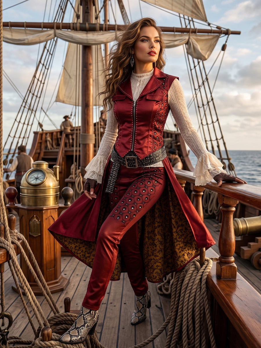 Victorian Steampunk Pirate Costume
