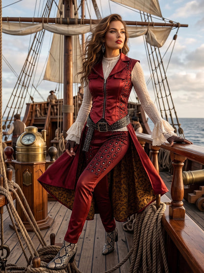 Victorian Steampunk Pirate Costume