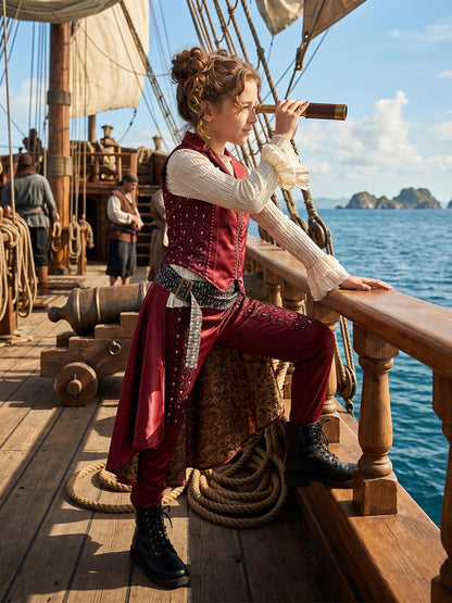 Victorian Steampunk Pirate Costume