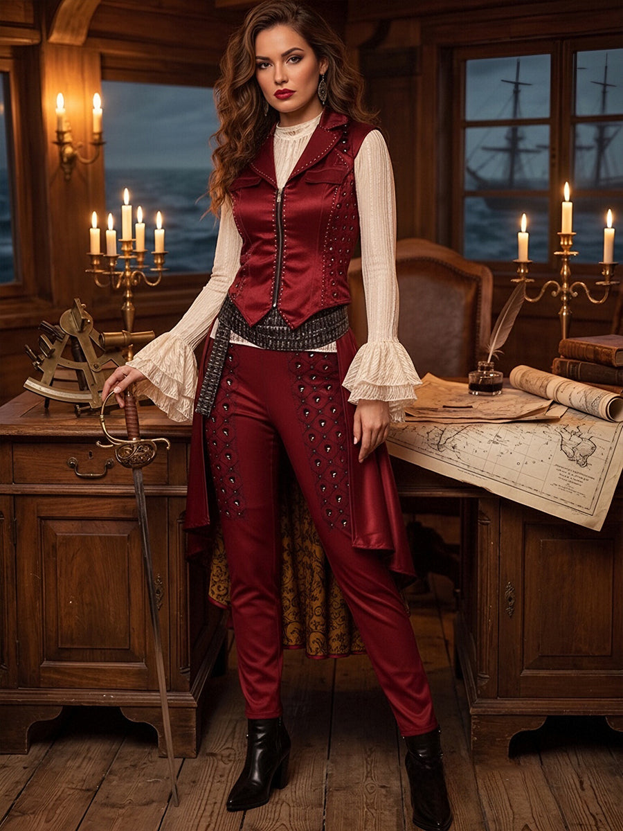 Victorian Steampunk Pirate Costume