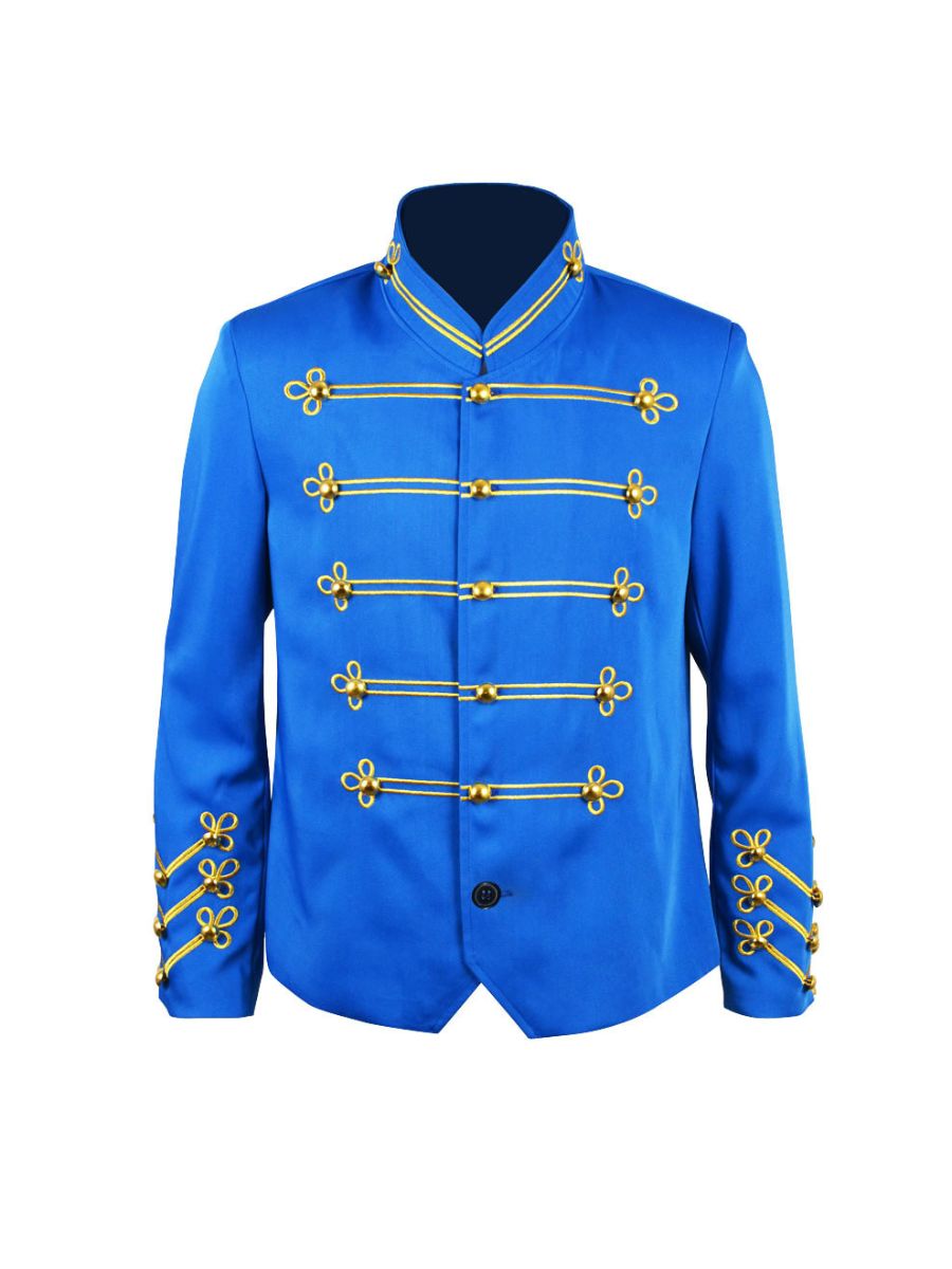 Vintage Royal Blue Military Jacket