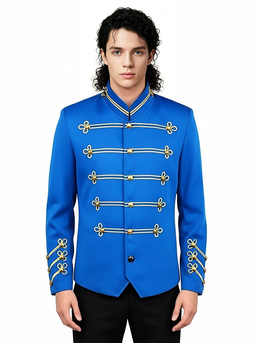 Michael Jackson Style Military Jacket 90s Pop King MJ Performance Costume