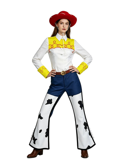 Toy Story 5 Jessie Costume Animated Western Cowgirl Cosplay Costume