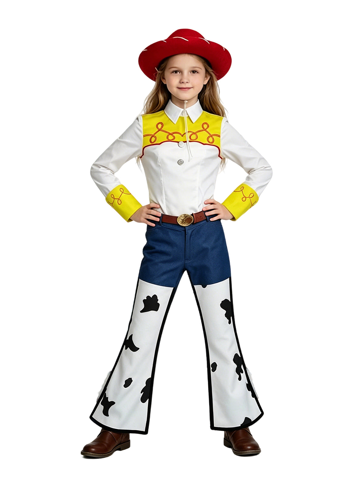 Toy Story 5 Jessie Costume Animated Western Cowgirl Cosplay Costume