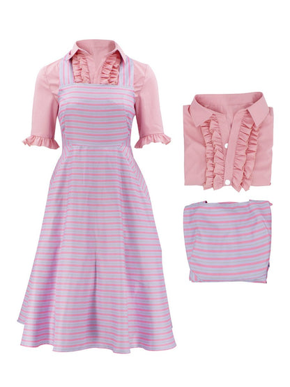 Pink Witch Dress and Shirt