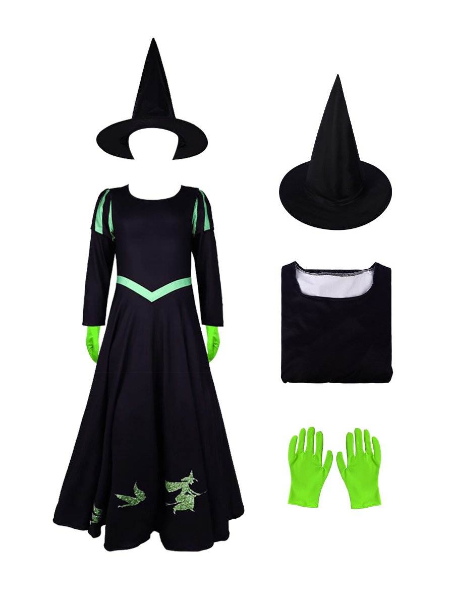 Black Witch Long Dress