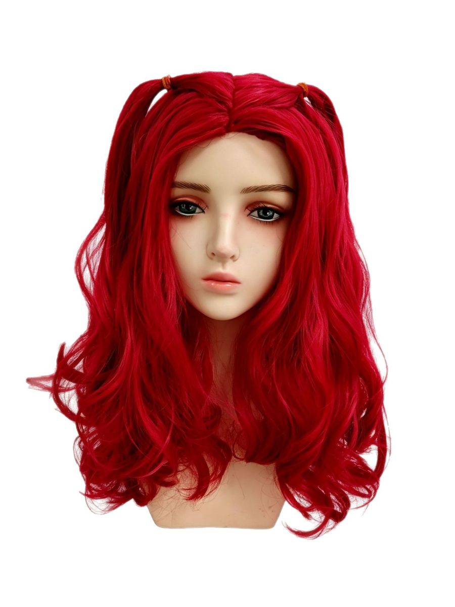 Descendants 5 Red Costume Descendants Wicked Wonderland Red Princess PU Leather Outfit