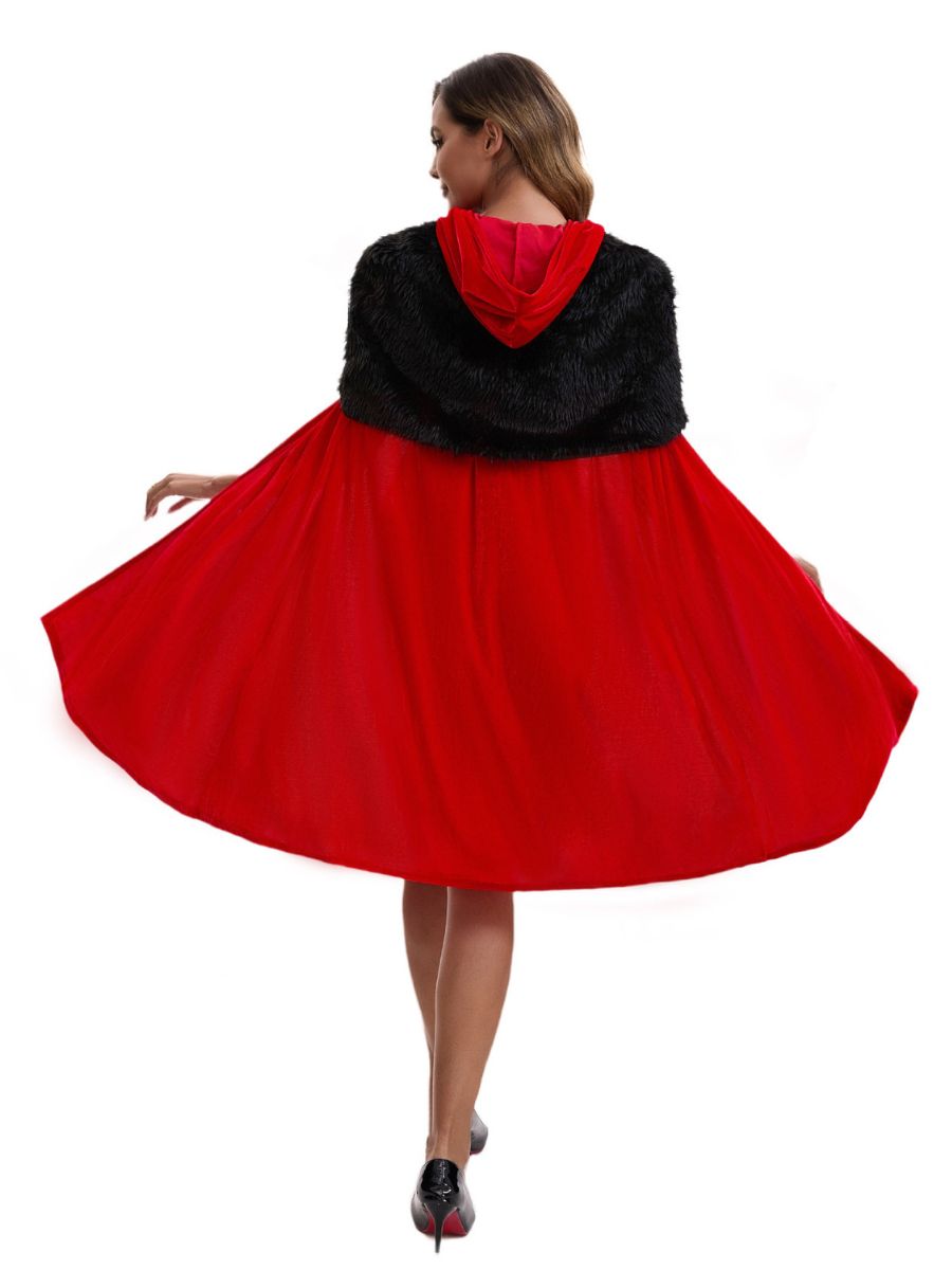 Sexy Mrs Claus Bodysuit and Cape