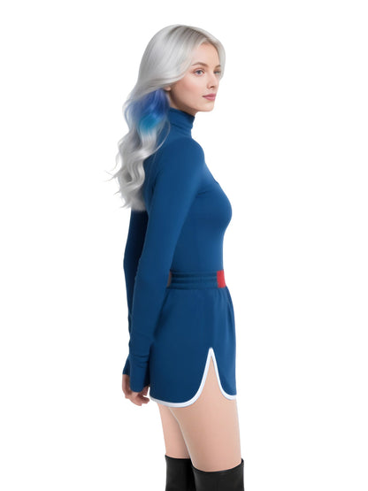 Limited Edition Blue Cutout Top and Short Set