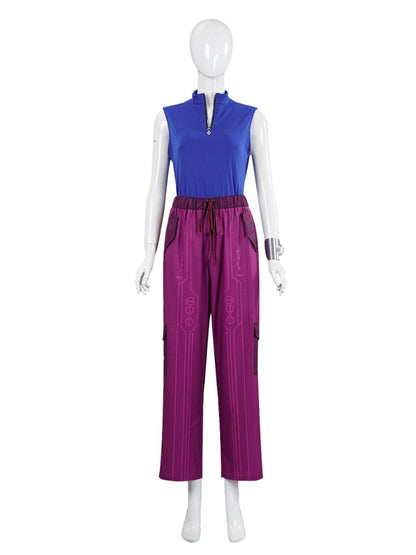 2-Piece Alien Girl Cosplay Outfit
