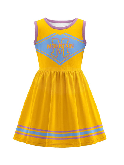 Girls Cheerleader Dress Costume